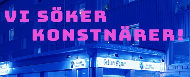 Galleri Syster, Open Call - DOM PRATAR OM OSS